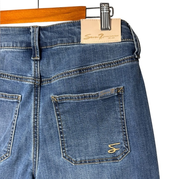 Seven7 High Rise Wide Leg Jeans Womens size 2 - Picture 4 of 10